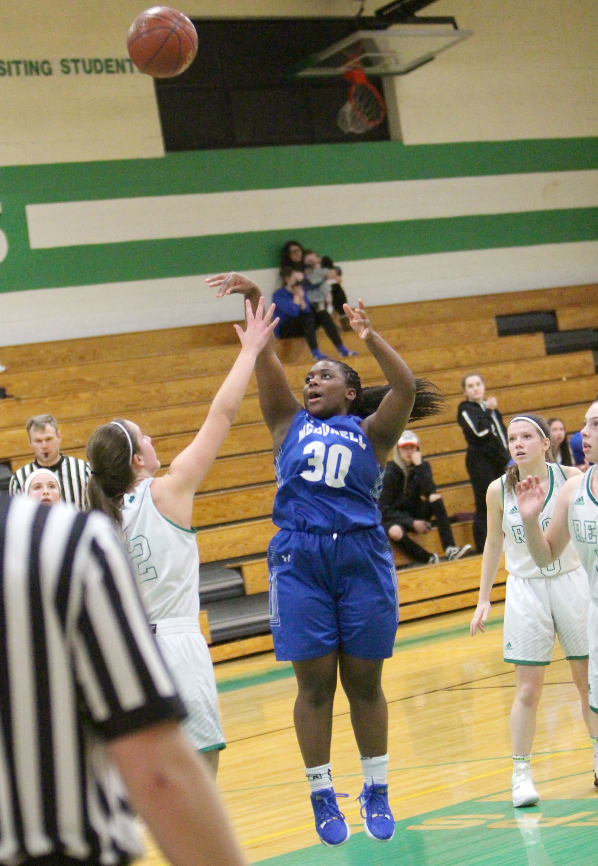 McDonell girls basketball at Eau Claire Regis 1-9-20